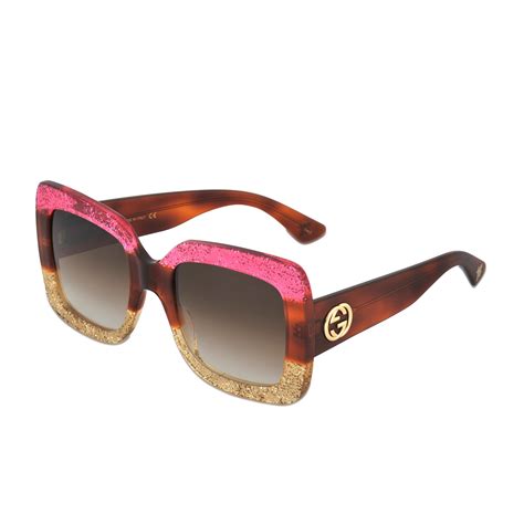 gucci womens shield sunglasses|gucci gg0083s sunglasses purple gradient.